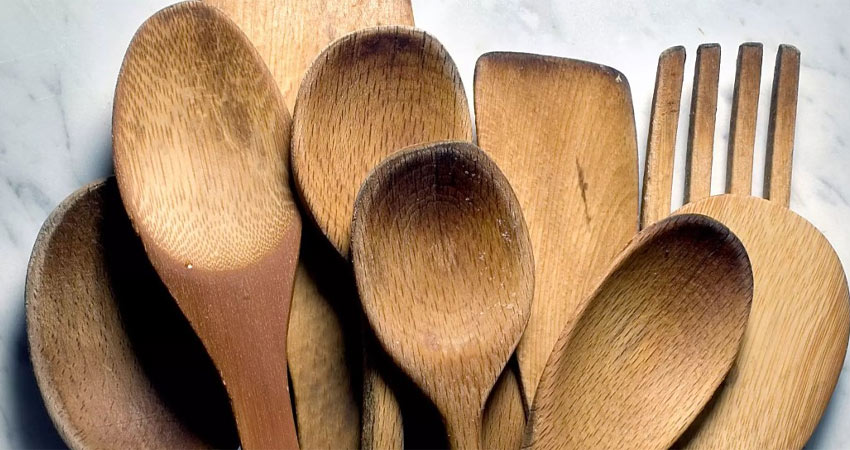 فروش عمده انواع قاشق چوبی آشپزخانه