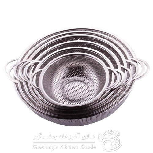سبد آبکش استیل سبد آبکش استیل