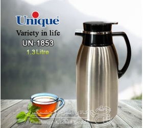 فلاسک 1/3 لیتر یونیک شیشه صورتی کد UN-1853