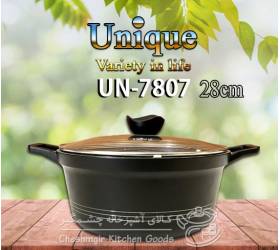 قابلمه سایز 28 کف گرانیت یونیک مدل UN-7807