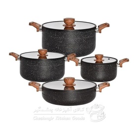 سرویس قابلمه 8پارچه گرانیتی یونیک UN-8184