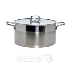 قابلمه استیل سایز 28(فلت)یونیک UN-9908