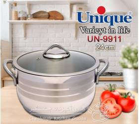 قابلمه استیل سایز 24 یونیک کد UN-9911