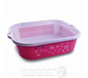ست آبکش و لگن لیمون مدل ترنم Limon