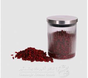 بانکه یونیک شیشه ای خطی درب استیل سایز 3  کد UN_1303