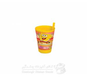لیوان نی دار چاپدار اسپرت لیمون کد 156404