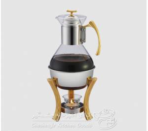 گرم نگهدارنده قهوه استیل مدل پایه طلایی UN-3860  