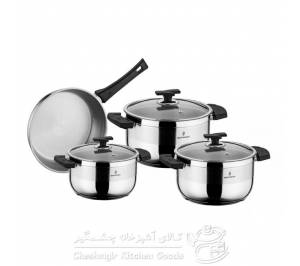 سرویس هفت پارچه استیل سوفرام مدل آرت - ARTE