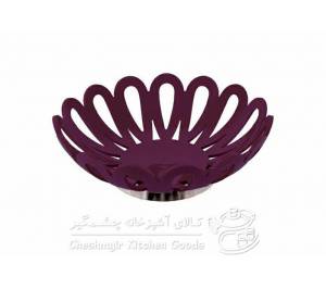 سبد میوه متوسط پایه استیل لیمون کد 26835