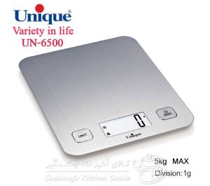 ترازو آشپزخانه دیجیتالی یونیک کد UN_6500