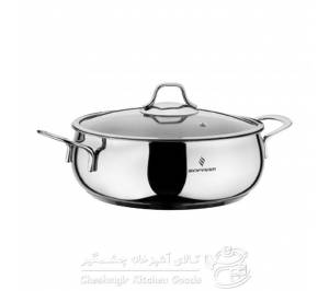 قابلمه استیل سوفرام سایز 24 کوتاه مدل لینا - LUNA