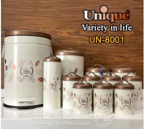 سرویس 12 پارچه پاییز درب فلزی یونیک مدل UN-8001