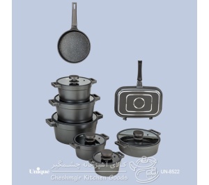 سرویس 15پارچه درب سیلیکون دیاموند یونیک UN-8520