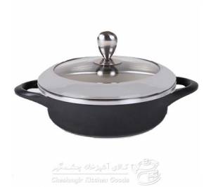 تابه سایز 28 دو دسته کف گرانیت یونیک مدل UN-8737