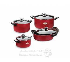 سرویس قابلمه 8 پارچه گرانیتا زرساب مدل GT-7550-G