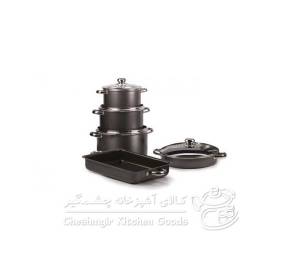سرویس پخت و پز 9 پارچه زرساب مدل SI-4500