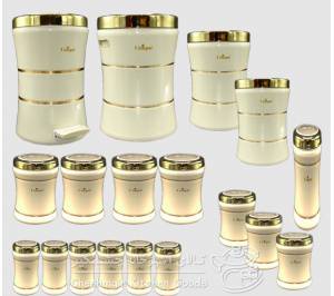 سرویس 18 پارچه طلایی یونیک کد UN-4605