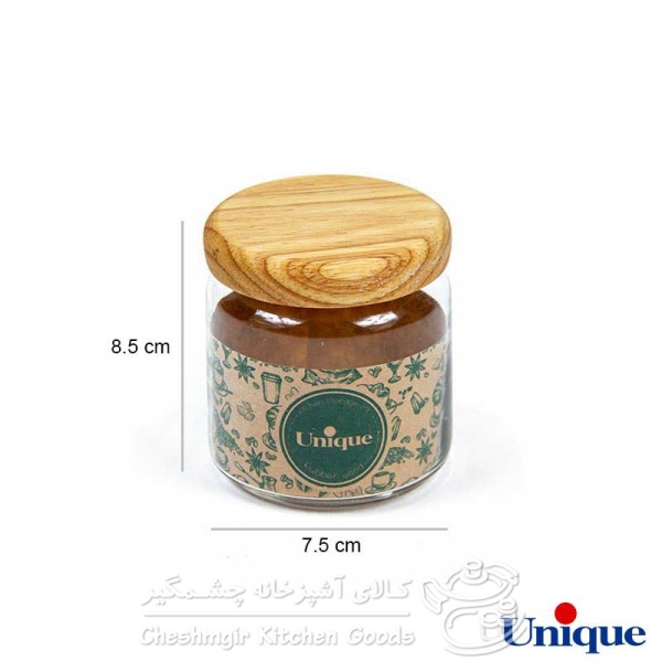 ست ادویه 4 عددی پایه دار یونیک UN-6133