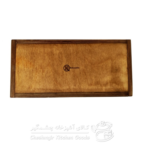 سینی پلای وود مدل مستطیل موجی متوسط