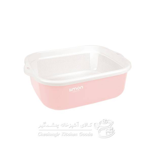 ست آبکش و لگن لیمون مدل نسیم شماره 1 کد 01635