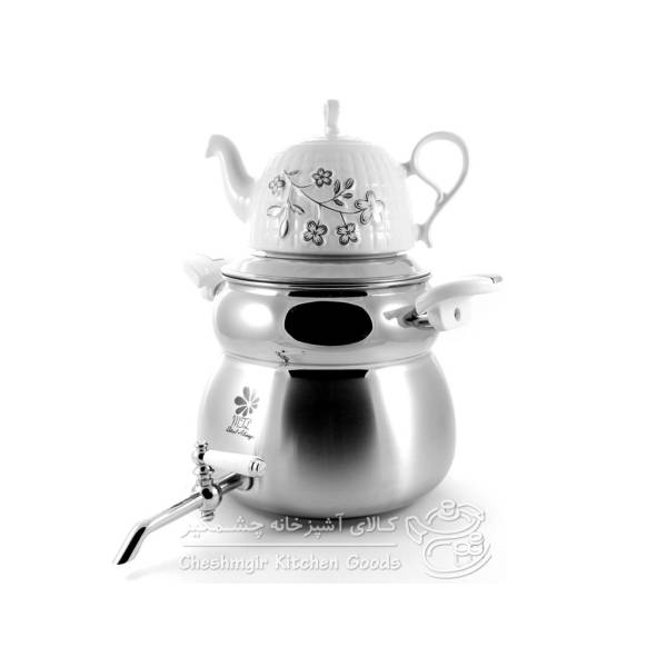 ست قوری و کتری کف چدن خمره ای  MTL مدل 4360