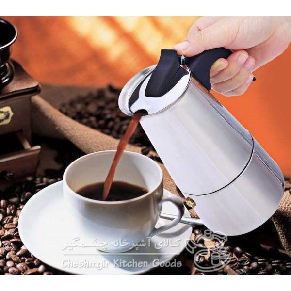 قهوه جوش 6 کاپ استیل