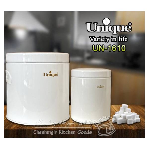 ظرف قند و شکر یونیک سفید UN-1610