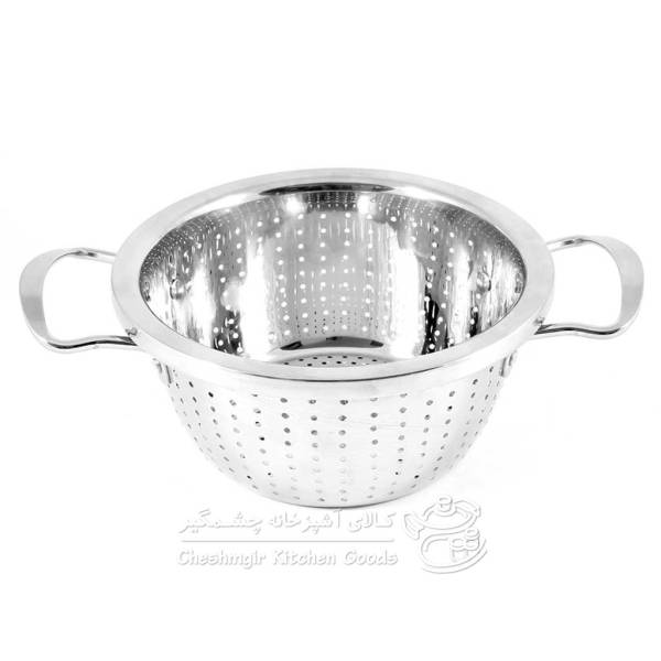 سبد آبکش استیل دسته دار سایز 26