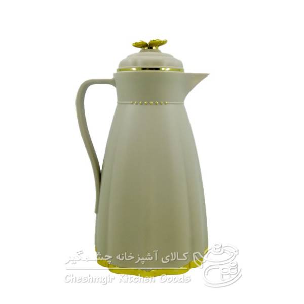 فلاسک 1 لیتری رنگی داخل شیشه مدل DR100k