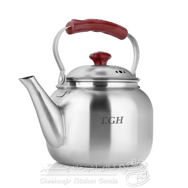 کتری 1 لیتری استیل لوله ای قیطاسی T.GH 3008