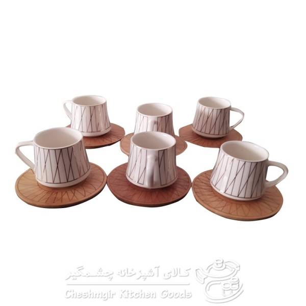 سرویس قهوه خوری 12 پارچه وگاتی مدل سنتی