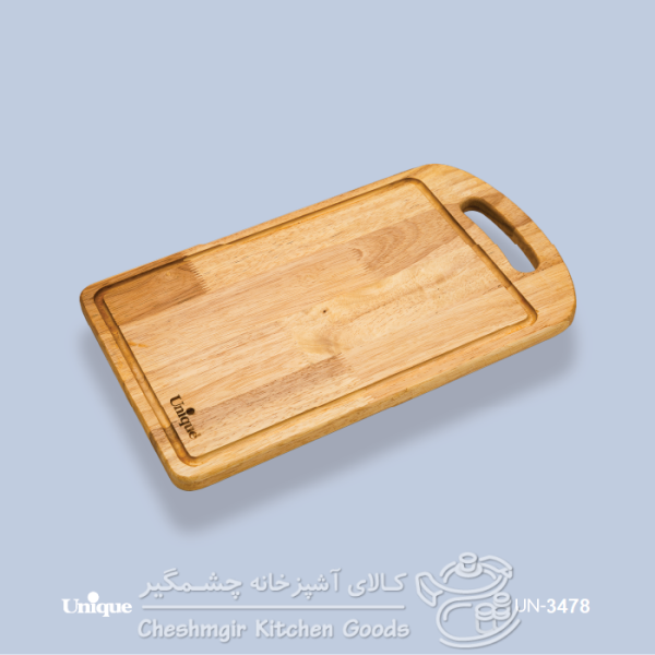 تخته گوشت مستطیل دسته دار سایز متوسط یونیک کد UN_3493 