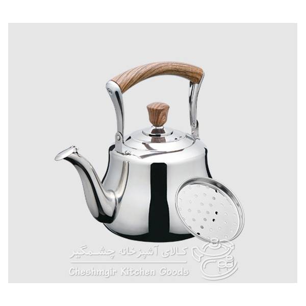 کتری استیل دسته چوبی 5 لیتری یونیک مدل UN-3595