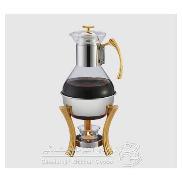 گرم نگهدارنده قهوه استیل مدل پایه طلایی UN-3860  