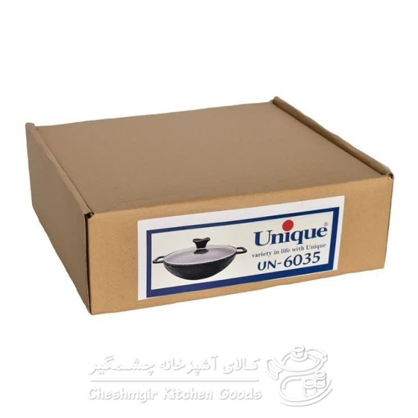 تابه چدن وگ درب دار یونیک UN-6035