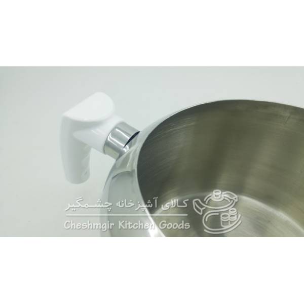 کتری و قوری استیل کف چدن لوله دار چشمگیرکد 7060