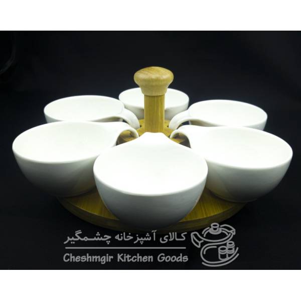 اردو خوری 6 خانه سرامیک کد 7115