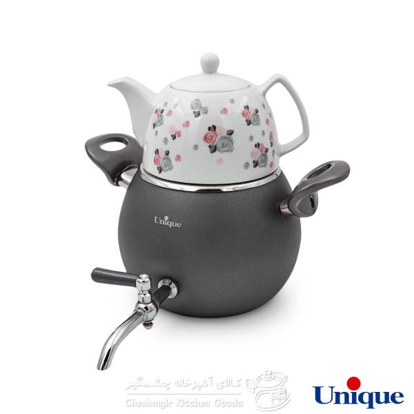 کتری گرانیتی و قوری چینی یونیک کد UN-7215