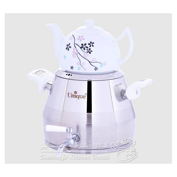 ست کتری و قوری شیردار 5 لیتر استیل یونیک مدل IR_UN-7297