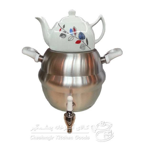 کتری و قوری استیل شیردار یونیک مدل UN-7521