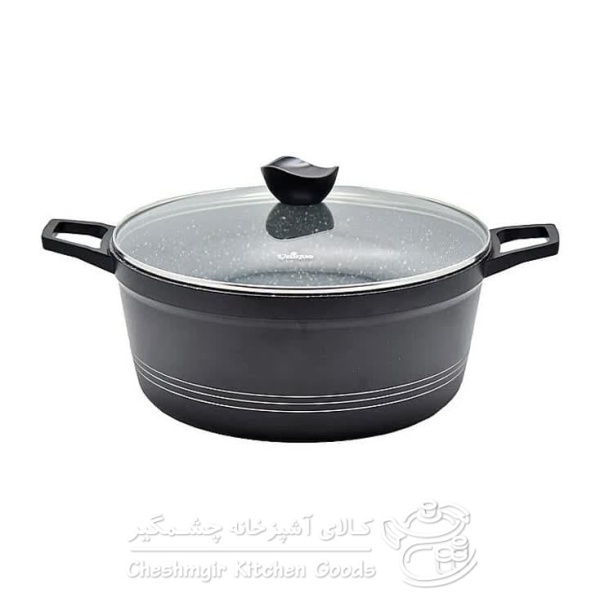 قابلمه سایز 32 کف گرانیت یونیک مدل UN-7809