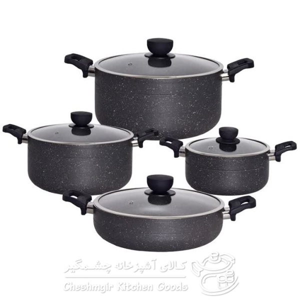 سرویس قابلمه 8پارچه گرانیت UN-8192