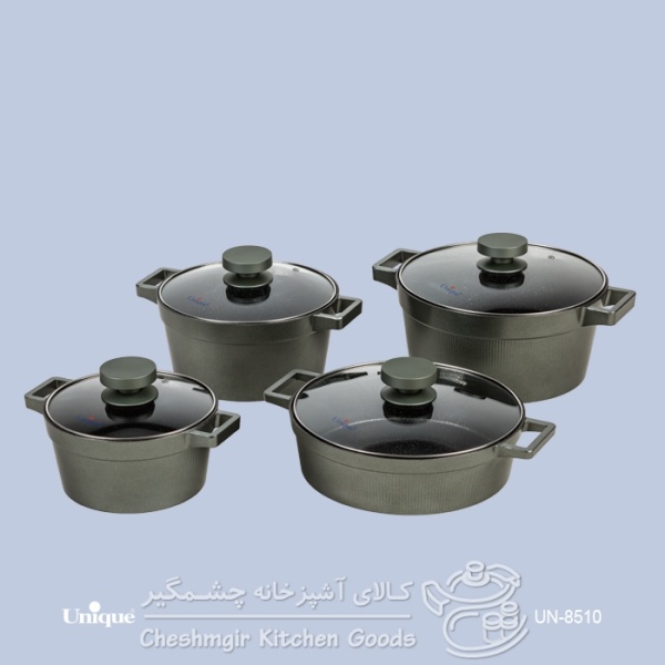 سرویس قابلمه 8 پارچه دیاموند یونیک UN-8501