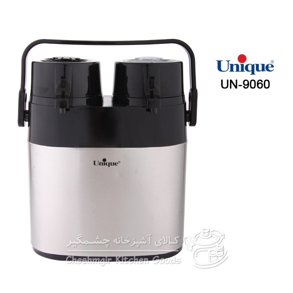 فلاسک دو قلو شیشه دار 1.6 لیتر یونیک مدل UN-9060