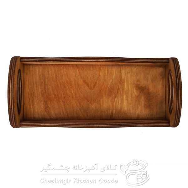 سینی پلای وود مدل مستطیل موجی متوسط