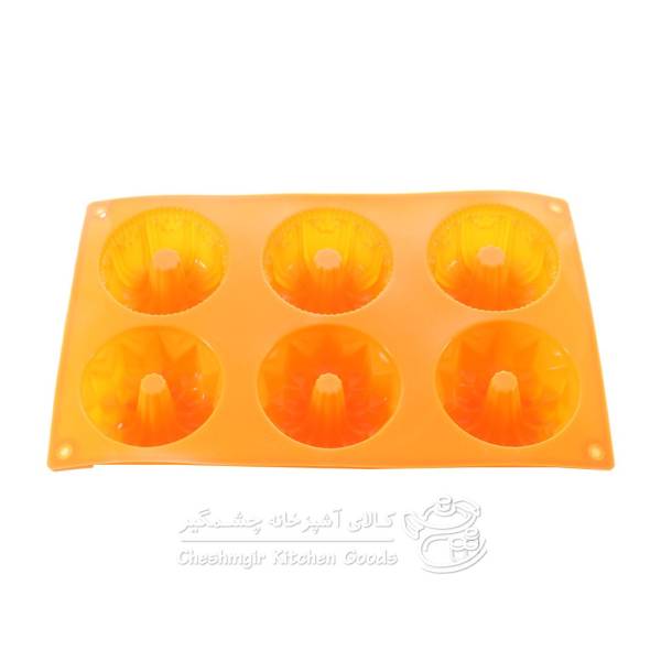 قالب سیلیکونی ژله 6 خانه LA