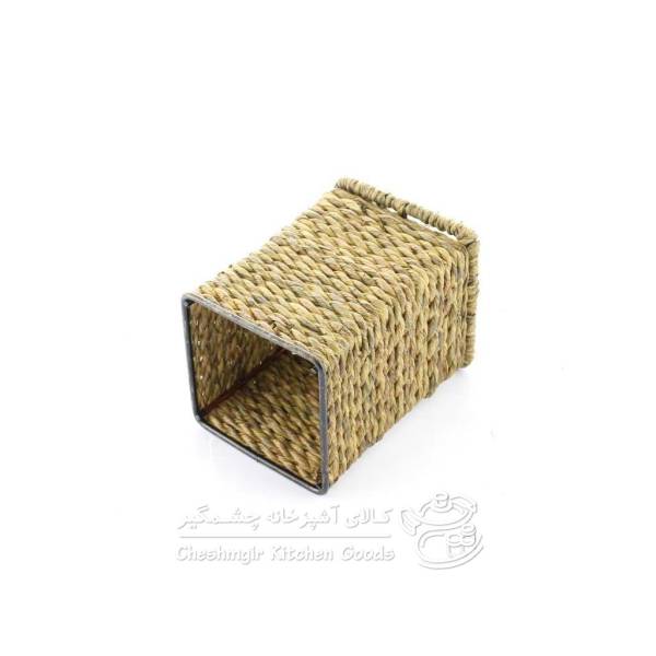 جا قاشقی مکعبی حصیری رخ کد 080