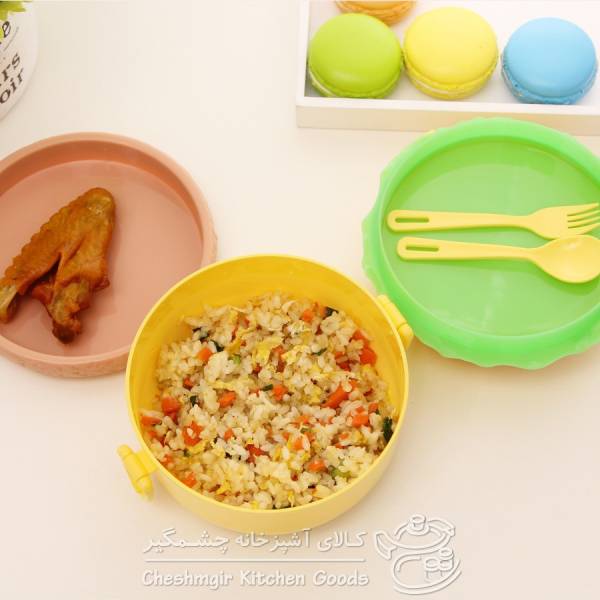 ظرف غذای کودک بامبو