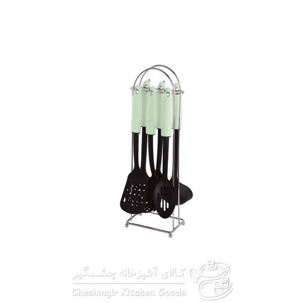 ست 7 پارچه کفگیر و ملاقه لیمون