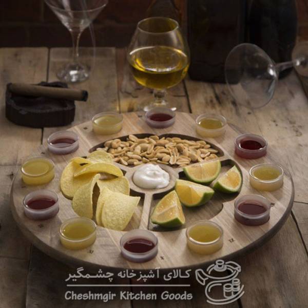 پلیت گردان چوبی